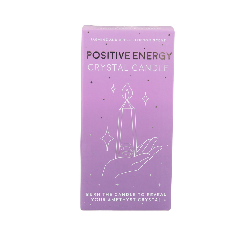 Positive Energy Crystal Candle