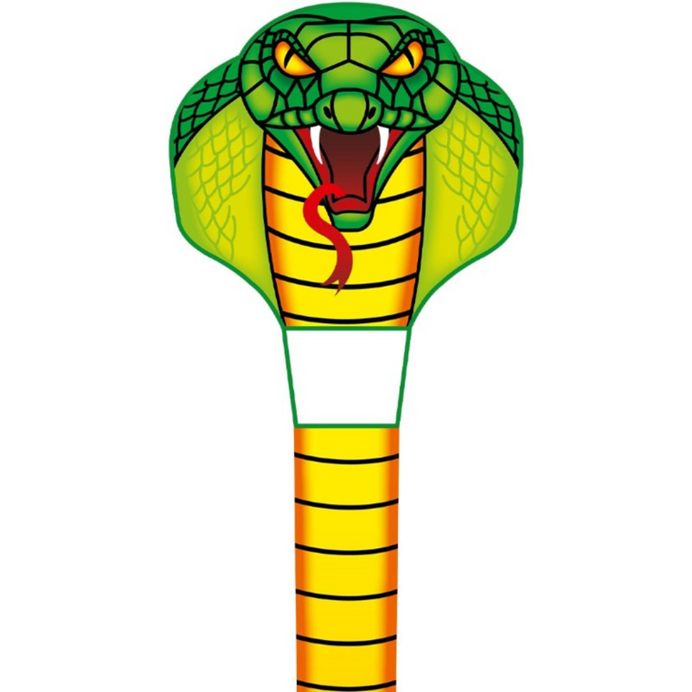 Emerald Cobra 33 foot Dragon Kite