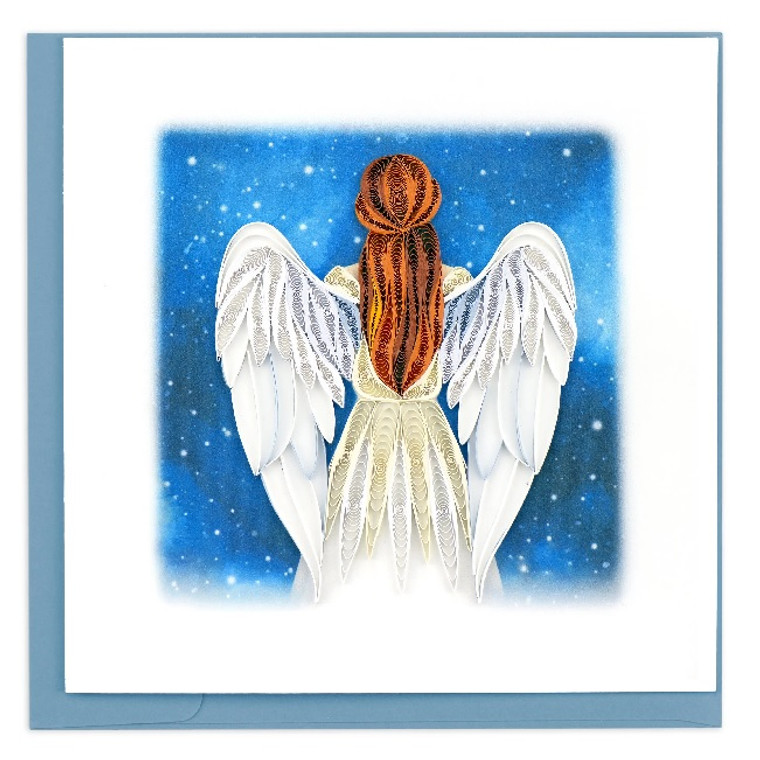 Angel Quilling Card