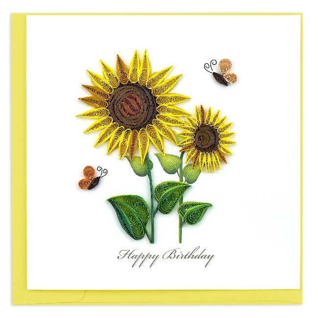 Sunflower Birthday Card