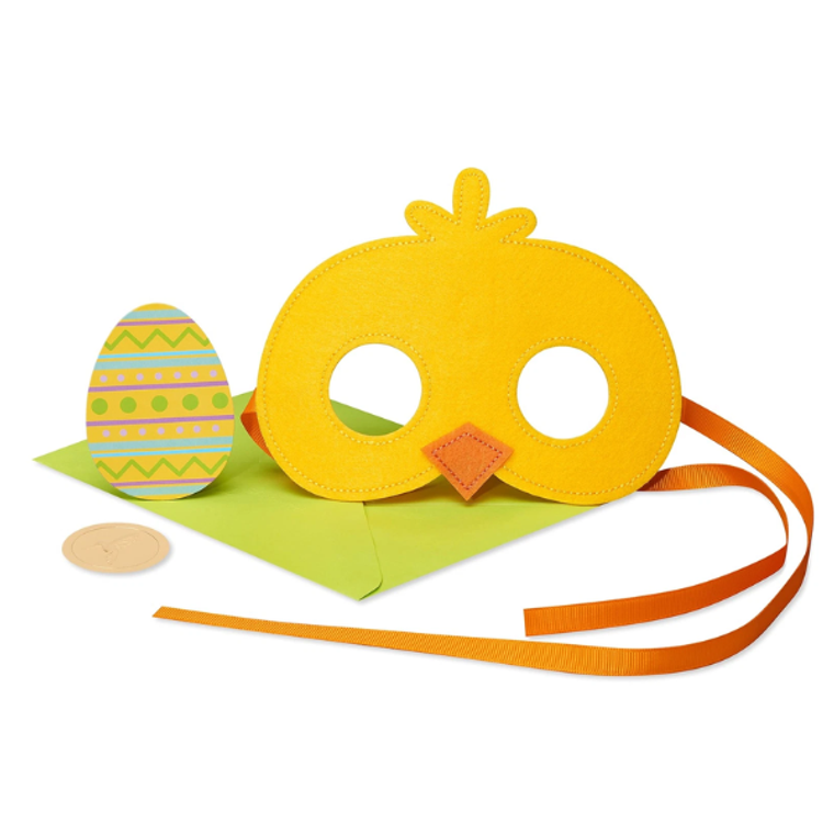 Chick Mask Easter Card