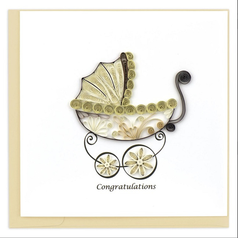 Baby Carriage Baby Card