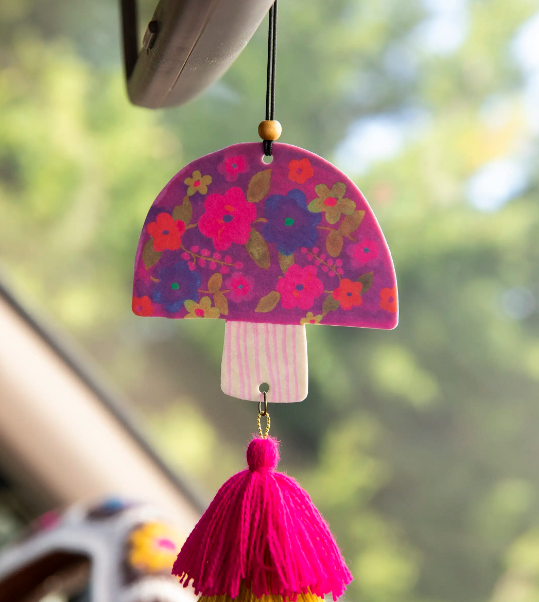 Purple Mushroom Air Freshener