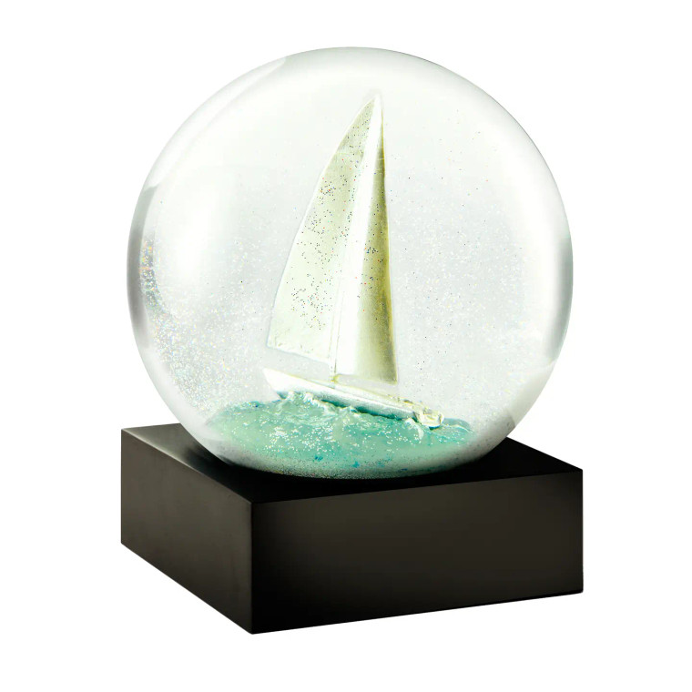 Sailboat Snow Globe