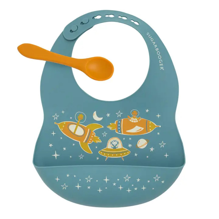 Zoom Bib and Spoon Set