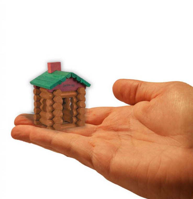 Lincoln Logs-Worlds Smallest
