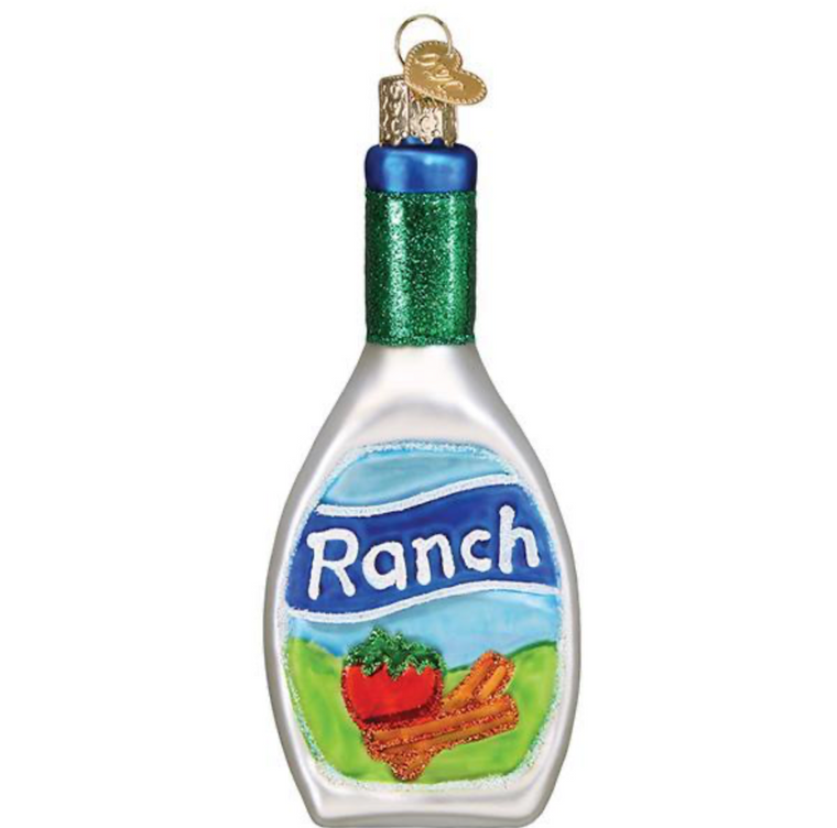 Ranch Bottle Ornament