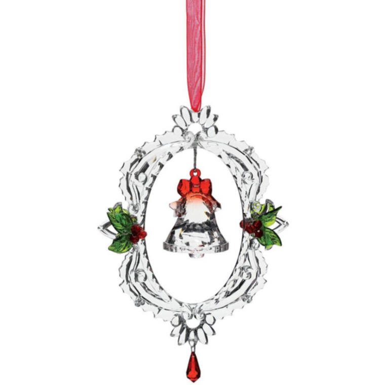 Framed Bell Facet Ornament