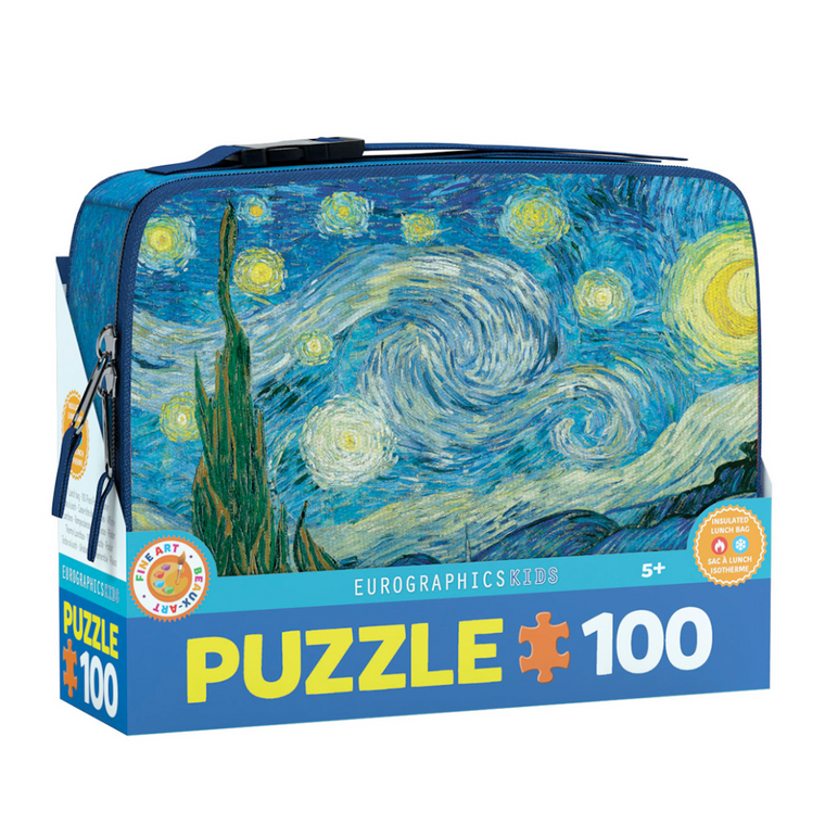 Lunch Bag Starry Night 100 Piece Puzzle