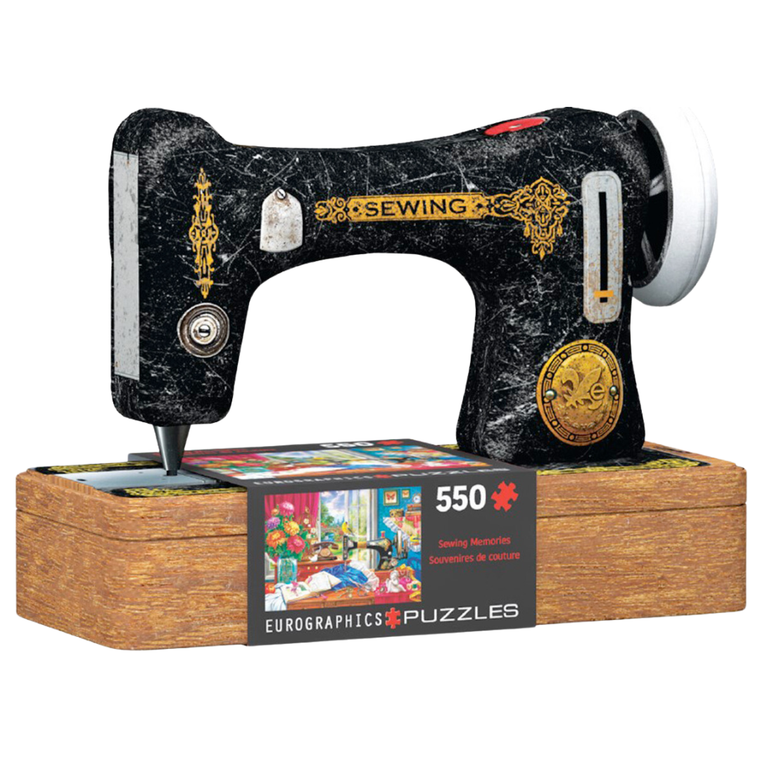 Sewing Machine Tin 550 Piece Puzzle