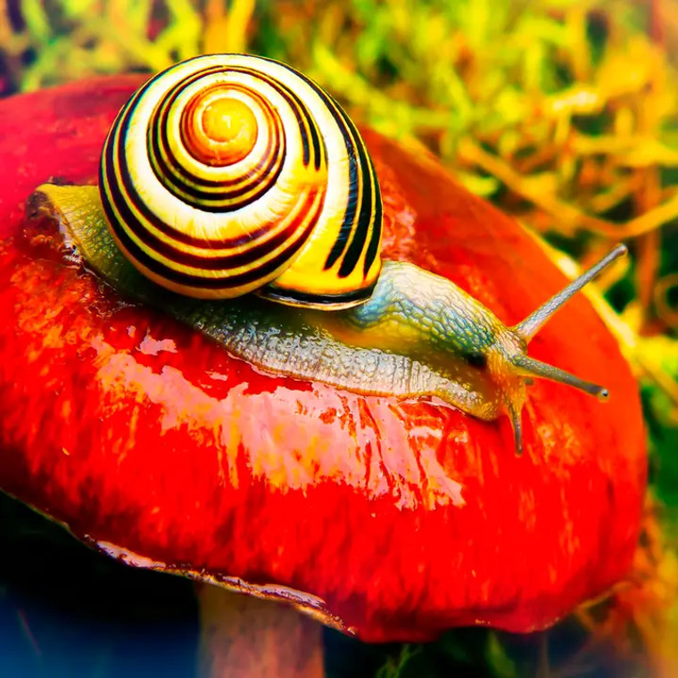 Garden Snail 50 Piece Wooden Puzzle