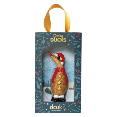 Traditional Christmas Dinky Duck - Reindeer