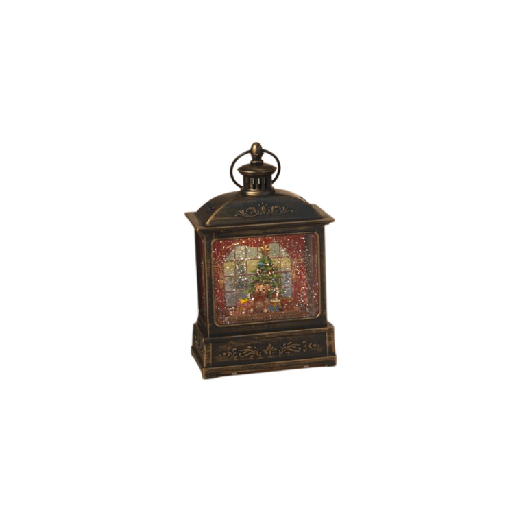 Holiday Presents Scene Water Lantern