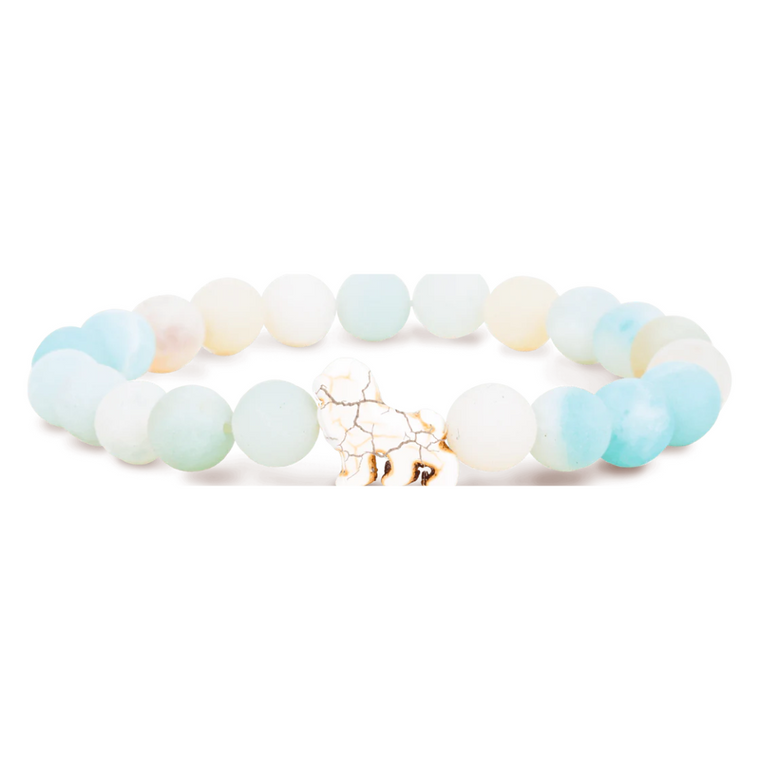 Excursion Lion Sky Stone Bracelet