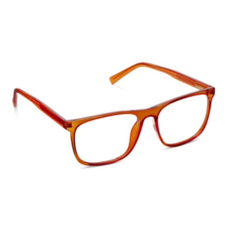 Latitude Orange Blue Light Reading Glasses 2.50