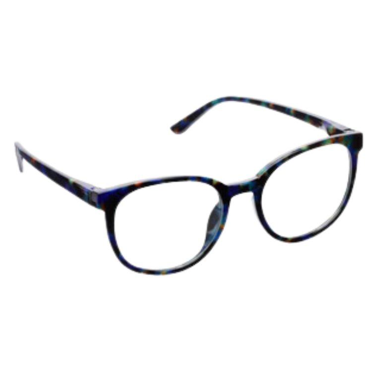 Creekside Cobalt Tortoise Blue Light Reading Glasses 2.50