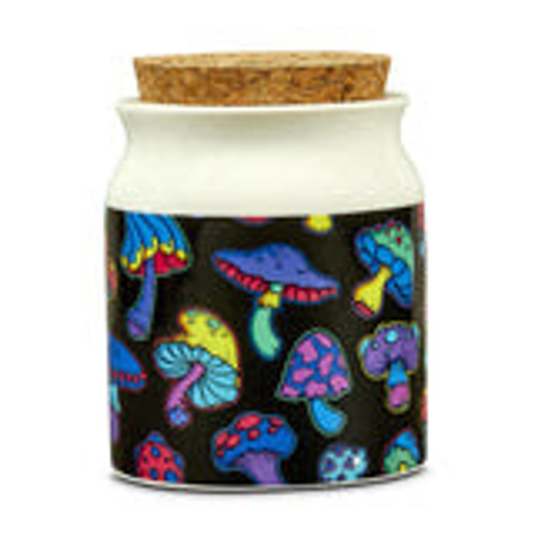 Mushrooms Mini Stash Jar