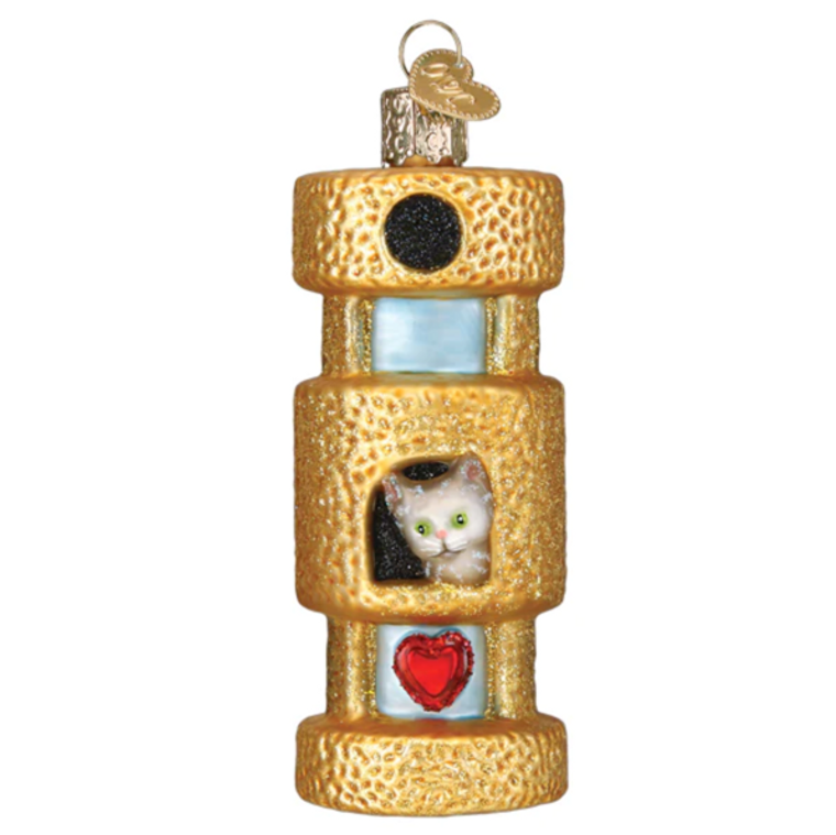 Cat Tower Ornament