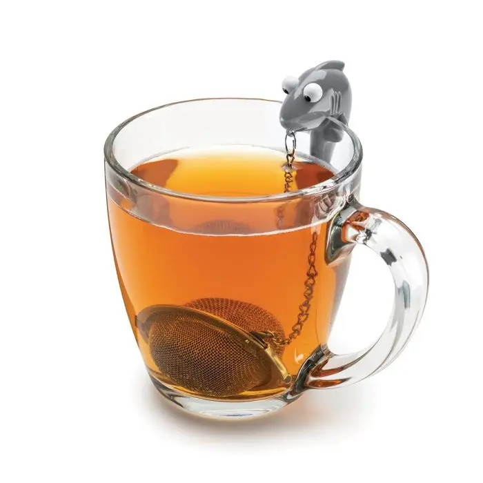 Grey Joie Shark Loose Leaf Tea Strainer and Herbal Infuser