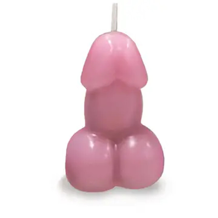 Rose Scented Penis Candle