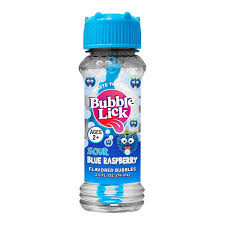 Sour Blue Raspberry Flavored Bubbles