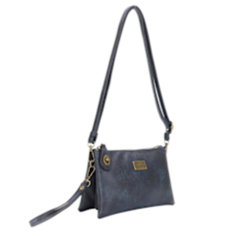 Crossbody & Wristlet Indigo