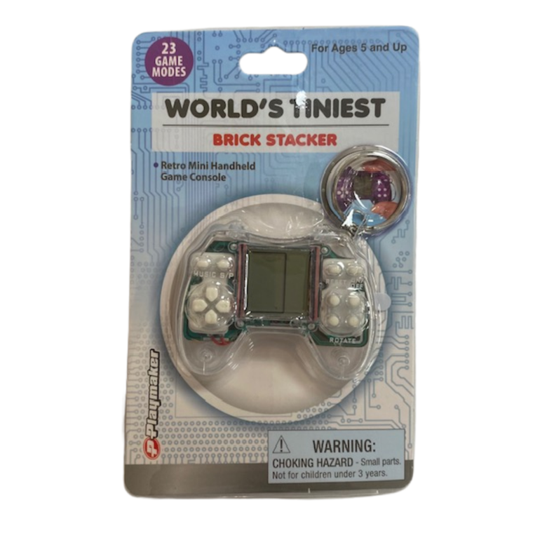 World's Tiniest Brick Stacker White