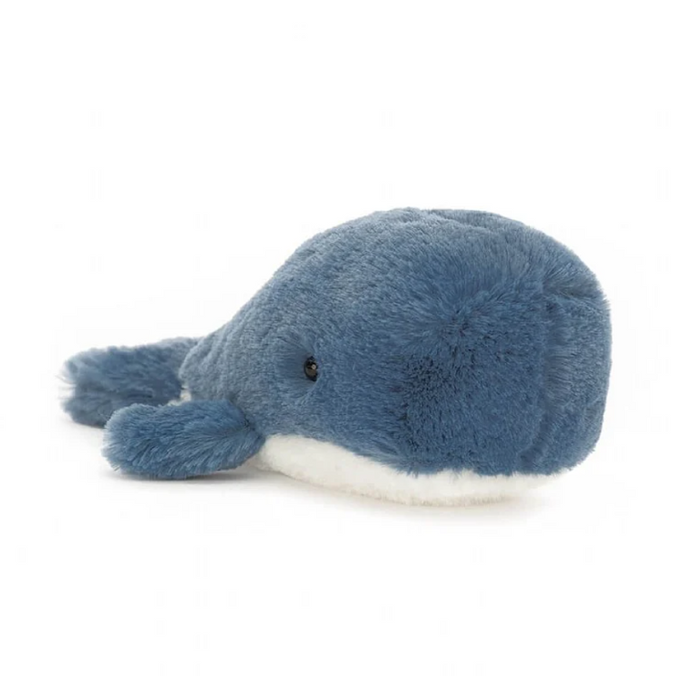 Wavelly Whale Blue