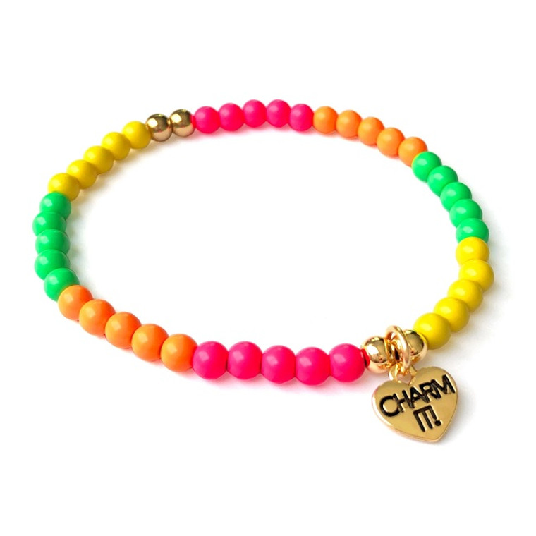 4mm Neon Stretch Bracelet