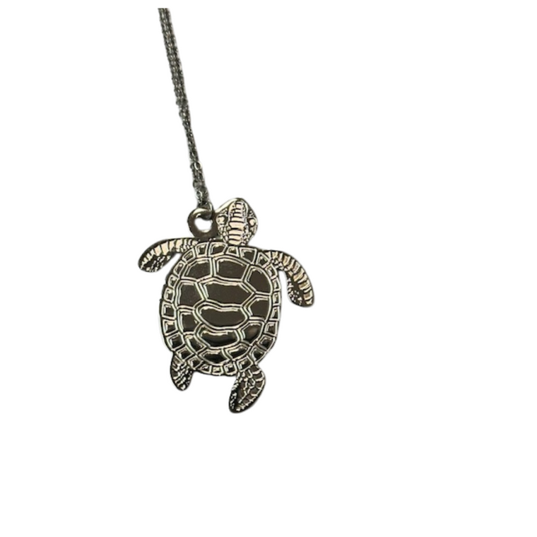 Stainless Steel Turtle Necklace