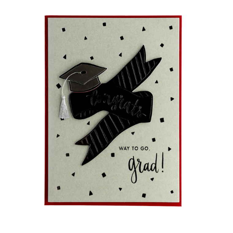 Banner Hats Graduation Card