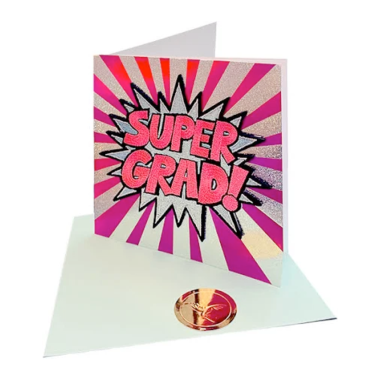 Super Grad Graduation Card