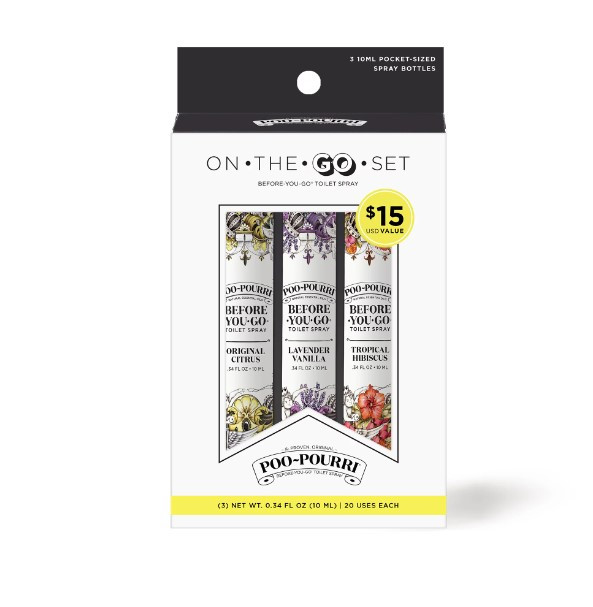 On The Go 3 pack- 10 mL each