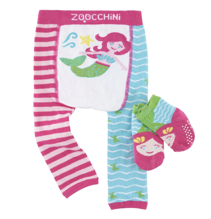 Mermaid Leggings and Socks Set