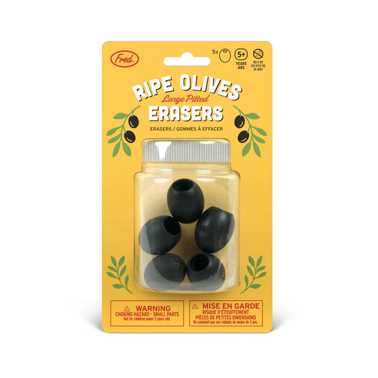 Olive Erasers