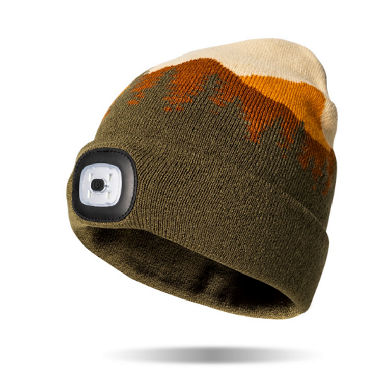 Night Scope Rechargeable LED Beanie Mountain