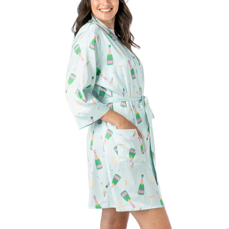 Satin Pajama Robe