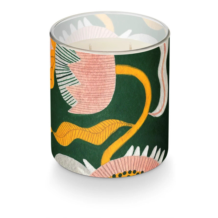 Talking Trees Artist Glass Candle