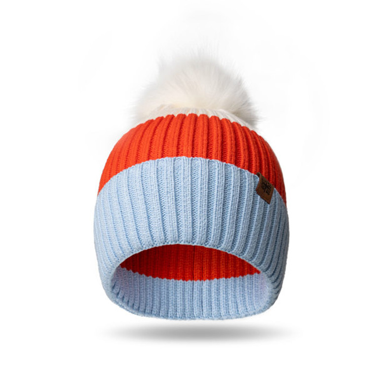 Wonderland Collection Kids Pom Hat White