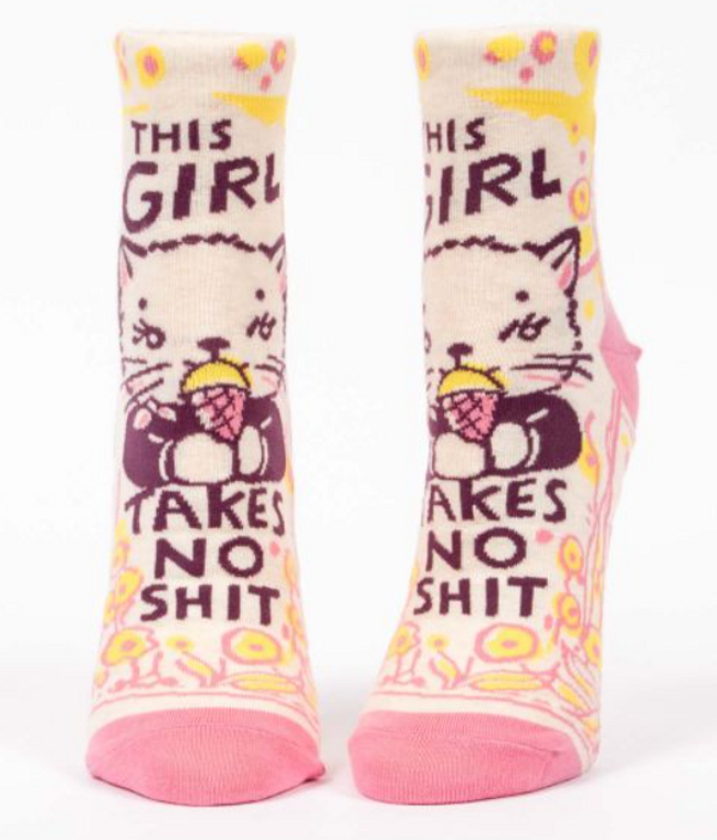 This Girl Takes No Sh*t Women's Ankle Socks