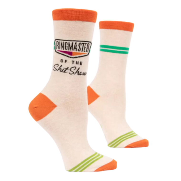 Ringmaster Of The Shit Show  Women's Socks