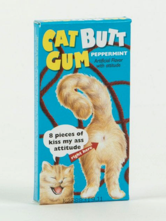 Cat Butt Chewing Gum