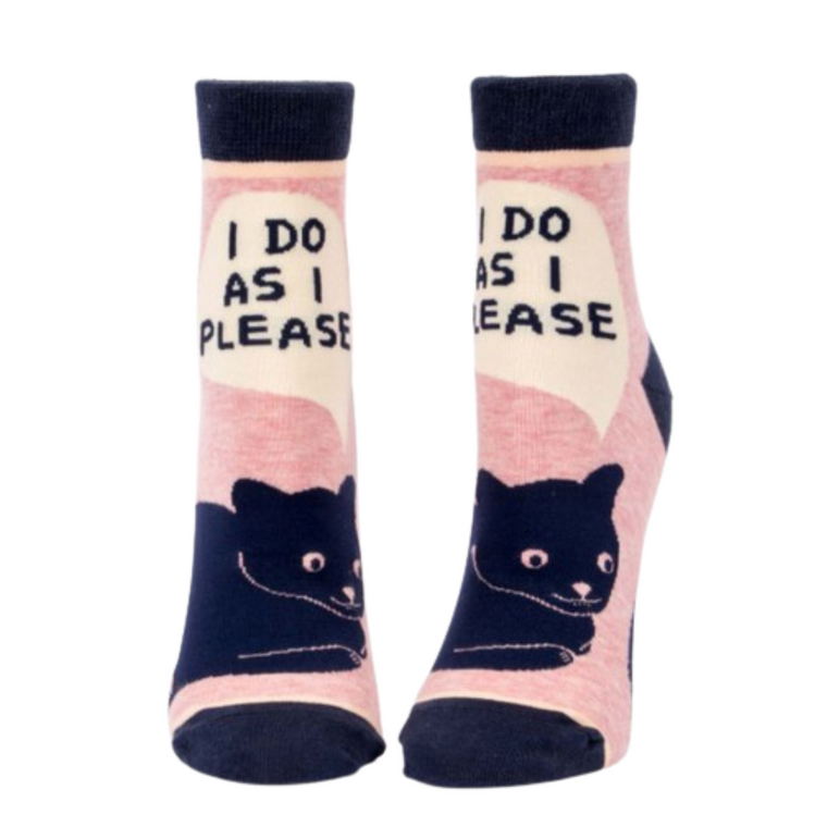 I Do As I Please Women's Ankle Socks