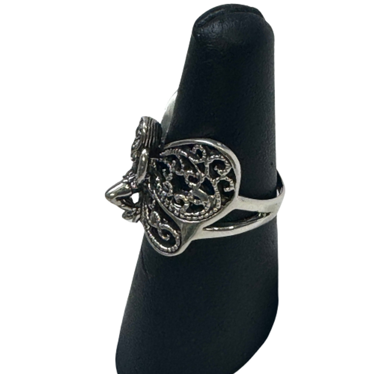 Silver Fairy Big Ring S10
