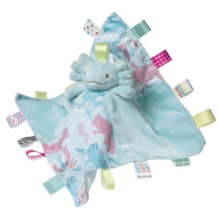 Taggies Fizzy Axolotl Blanket