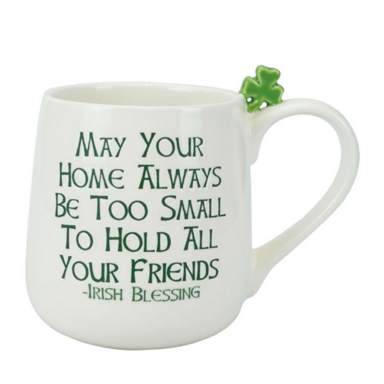 Irish Blessing Sculpted Mug Irish Blessing Sculpted Mug