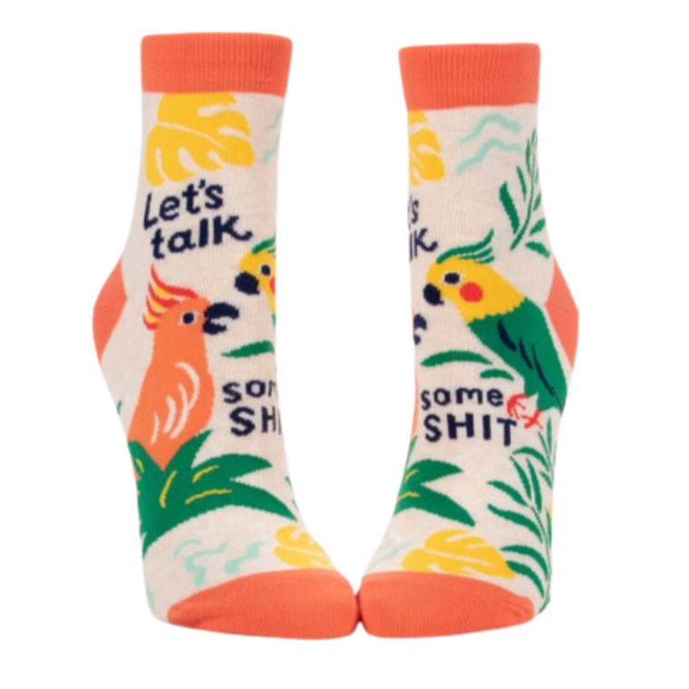 Let's Talk Some Sh*t Women's Ankle Socks