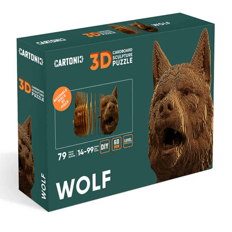 3D Puzzle - Wolf 3D Puzzle - Wolf