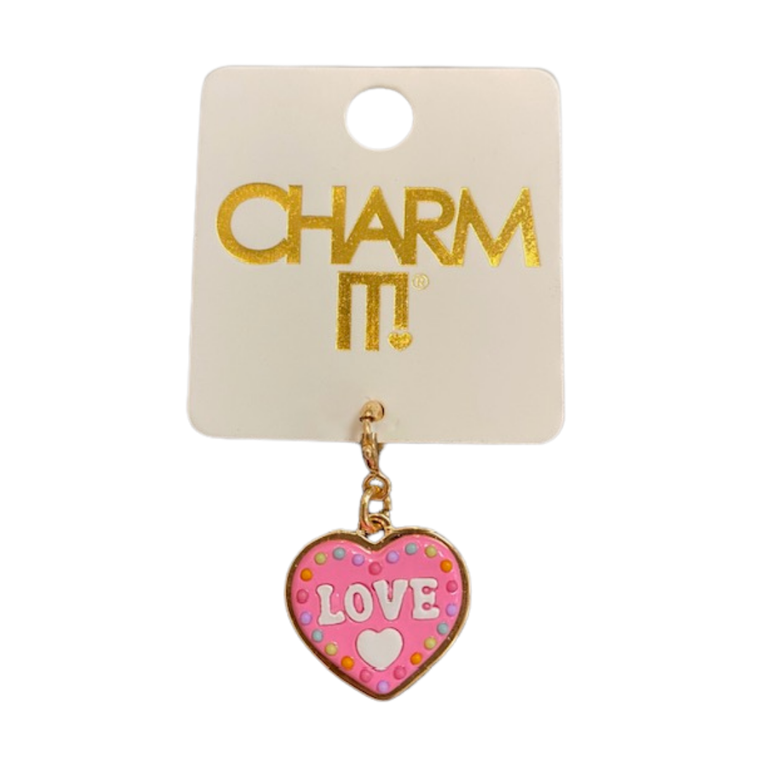 Gold Love Sugar Cookie Charm