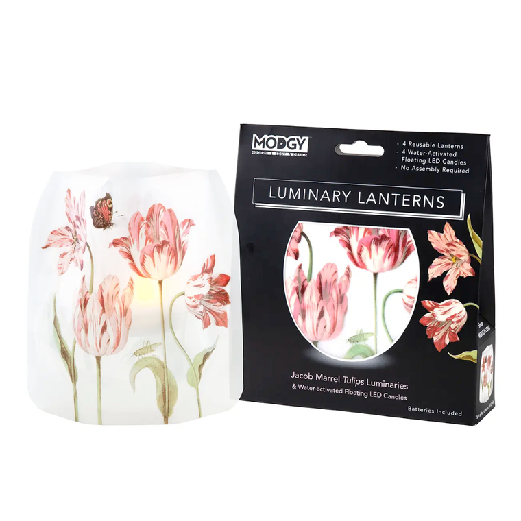 Luminary Lantern Jacob Marrel Tulips Luminary Lantern Jacob Marrel Tulips